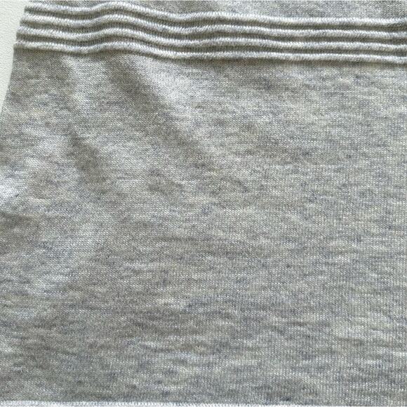 True Love V-Neck Bell Long Sleeve Space Dye Knit Sweater Dress Small NEW - Picture 11 of 12